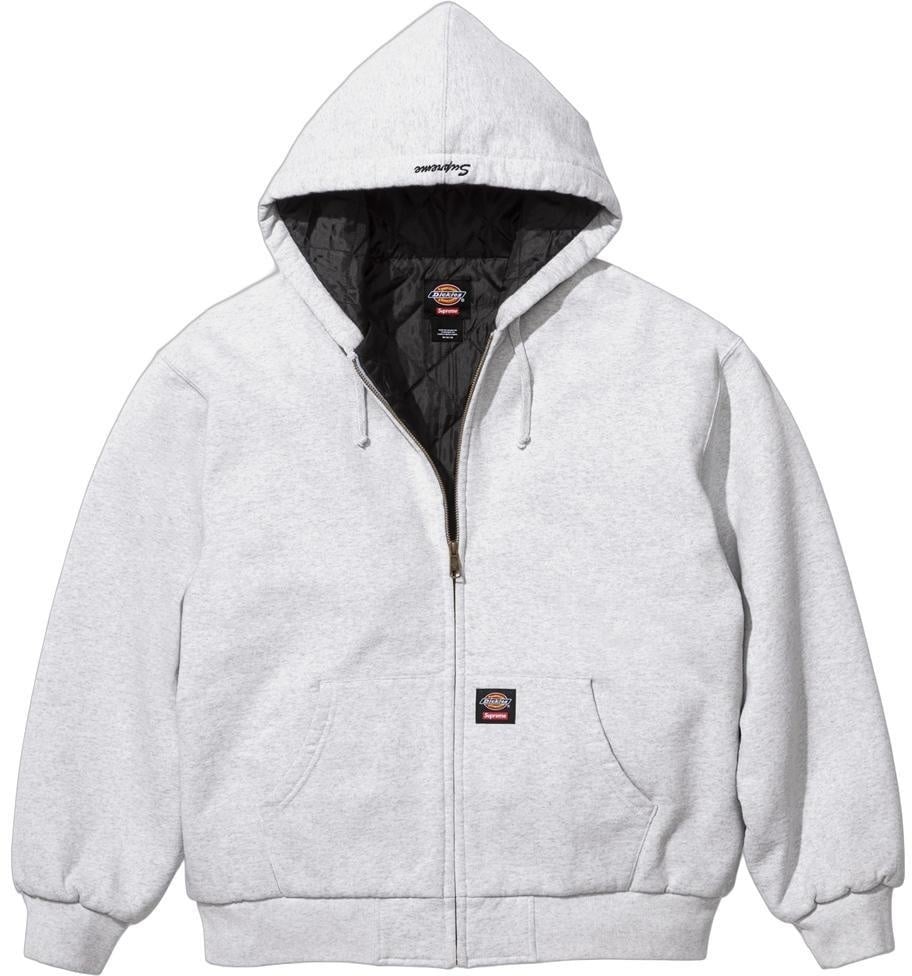 Supreme®/Dickies® Quilted Lined Zip Up Hooded Sweatshirt view 19